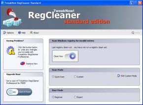TweakNow Registry Cleaner