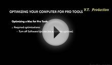 Оптимизация вашего компьютера перед установкой Pro Tools 10